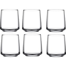 PremiumPort Şık ve Dayanıklı 6'lı Set Kahve Veya Çay Bardağı, Şık Tasarım