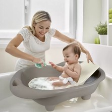 Gray Line Gry 7270 Hippo Oyuncak Bebek Yıkama Küveti ve Desteği Stone Gri Nel1