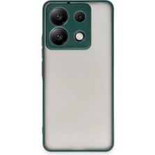 Herşey Trend Herşeytrend Xiaomi Redmi Note 13 Pro 5g Kılıf Montreal Silikon Kapak - Yeşil