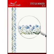 Lineart B34 Bordür Rubon, Ütü Transfer 5*150 cm