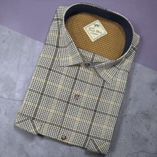 Eren Style Linen Keten Klasik %100 Cotton Kısa Kollu Terletmeyen Gömlek