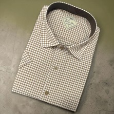 Eren Style Linen Keten Klasik %100 Cotton Kısa Kollu Terletmeyen Gömlek