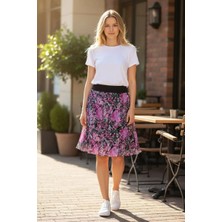 Eren Style Düz Altı Kısa Etek(95 Cm)-(38-52)