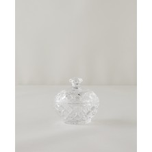 English Home Diamond Gleam Cam Şekerlik 9,5X10 cm Şeffaf