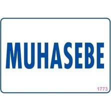 Ennalbur Muhasebe Uyarı Levhası 17,5X25 KOD:1773