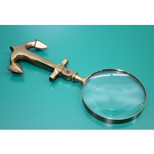 DS LLC Ieg™ Çapa Tasarım Saplı Pirinç Büyüteç  DCLLS-RSTK345