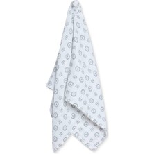 Little Dreams Erkek Bebek Müslin Battaniye Aslan Baskılı