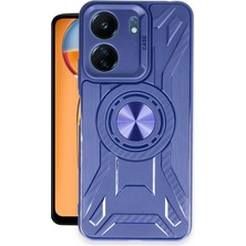 Herşey Trend Herşeytrend Xiaomi Redmi 13C Kılıf Lincoln Silikon - Lacivert