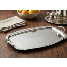 PremiumPort K-642 Büyük Boy Çay Servis ve Sunum Tepsisi, Şık ve Kullanışlı Tasarım