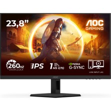Aoc 23.8" 24G4ZRE Fast IPS Fhd 260HZ Monitör