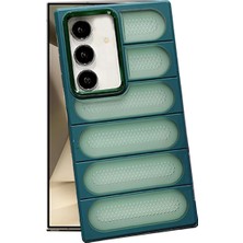 Herşey Trend Herşeytrend Samsung Galaxy S24 Kılıf Airmax Silikon Kapak - Koyu Yeşil