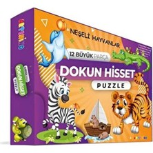 Bigelal Neşeli Hayvanlar - Dokun ve Hisset Puzzle