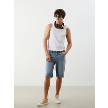 Lc Waikiki Yeni Sezon Slim Fit Erkek Jean Şort
