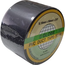 Globe 0,18X50X25 Yrd Duct Bant Siyah 1 Adet