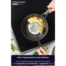 PremiumPort Çizilmez Yapışmaz Kızartma Tavası 22 Cm, Sağlam ve Kullanışlı