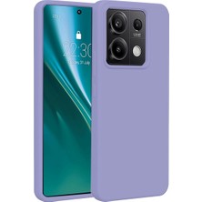 Herşey Trend Herşeytrend Xiaomi Redmi Note 13 Pro 5g Kılıf First Silikon - Lila