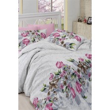 First Choice Riella %100 Pamuk 150 Tc (60 Tel) Ranforce Tek Kişilik Nevresim Takımı