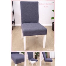 UY STYLE Bohem Lastikli  Sandalye Kılıf 1 Adet