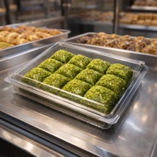 PremiumPort Sızdırmaz Kapaklı Baklava Kabı, 10 Adet, 1000 Gr, Pratik ve Şık Tasarım