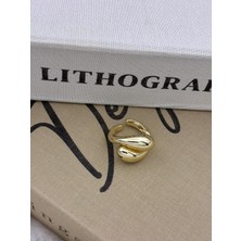 Hedef Bijuteri Gold Renk Yılan Model Ayarlanabilir Basıc Ayarlanabilir Pirinç Yüzük