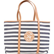 Ted Baker %80 Polyester, %20 Poliüretan Lacivert Kadın Tote Çanta TBSS26FBAG012