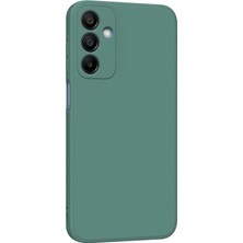 Herşey Trend Herşeytrend Samsung Galaxy A25 5g Kılıf First Silikon - Koyu Yeşil