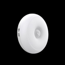 Tek-İş Sensörlü Kabin LED Küçük – Şarjlı Manyetik Hareket Sensörlü Gece Lambası (Dolap, Merdiven, Banyo)