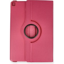 Herşey Trend Herşeytrend Apple Ipad Pro 11 (2024) Kılıf 360 Tablet Deri Kılıf - Pembe