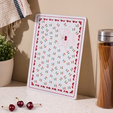 PremiumPort Şık ve Dayanıklı 20X30 cm Cam Kesme Tahtası, Mutfağınıza Zarafet Katıyor