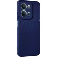 TeknoKapsül Redmi 15C 5g Auto Focus Karbon Kapak - Lacivert