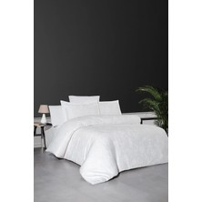 First Choice Carmina %100 Pamuk 200 Tc (80 Tel) Baskılı Saten Çift Kişilik Nevresim Takımı