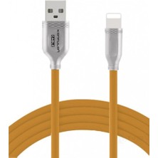 TeknoKapsül S48 Lightning Kablo Iphone Uyumlu 1m 3A - Sarı