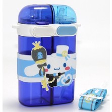 TeknoKapsül Cinnamon Figürlü Çift Bölmeli Matara Suluk ALK4717