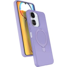 TeknoKapsül Redmi 13C Magsafe Standlı Kapak - Lila