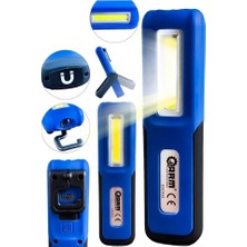 TeknoKapsül Arm 240 Lümen Özellikli Miknatıslı Şarjlı Tamirci Feneri