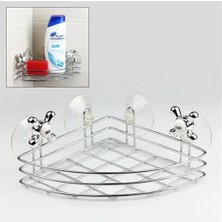 TeknoKapsül Banyo Organizeri - Çok Amaçlı Köşe Organizer Vantuzlu