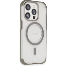 TeknoKapsül Iphone 15 Hilton Magsafe Kapak - Titan Gri