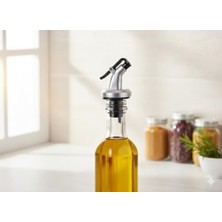 DMR Home 2'li Damlatmaz, Sızdırmaz Yağdanlık Başlığı ve Şişe Tıpası - Kapaklı Zeytinyağı, Sirke, Şurup ve Içki Şişesi Tıpası - Sızdırmaz Silikon Contalı Profesyonel Dökücü Uç