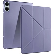 TeknoKapsül Redmi Pad 12.1 Kılıf Kalemlikli Mars Tablet Kılıfı - Lavender