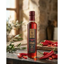 Körfez Acılısı | Acı Kırmızı Biber Çeşnili Sızma Zeytinyağı - 250 ml