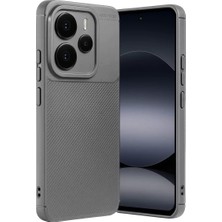 TeknoKapsül Note 14 5g Auto Focus Karbon Kapak - Gri