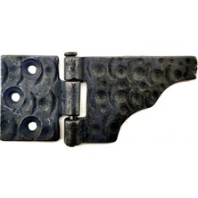 TeknoKapsül Antika Tarz Dekoratif Pirinç Pencere Kelebeği - 38X90 Mm, Oksit