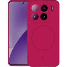 TeknoKapsül 15 Kılıf Jully Magsafe Kapak - Pembe