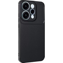 TeknoKapsül Reno 15 Auto Focus Karbon Kapak - Siyah