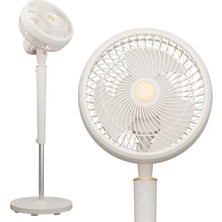 TeknoKapsül Everest FAN12 Dynabreeze 9'' 70 Watt 3 Hız Kademeli 2000RPM Çift Motorlu Vantilatör Krem Gold