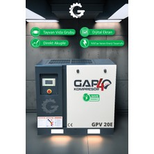 GAP Kompresör Invertörlü Vidalı Hava Kompresörü 20HP (Tek Makine) GPV-20E