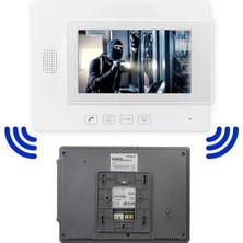 TeknoKapsül TFT937 Görüntülü Bina Interkomu Diyafon Alıcı Sistemi