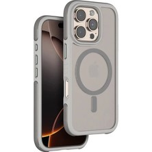 TeknoKapsül Venco Iphone 16 Orbit Magsafe Kapak - Titan Gri