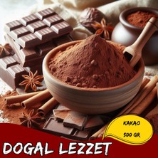 TeknoKapsül Kakao Tozu Doğal Kakao Pasta Kek Tatlılar Için 500 gr