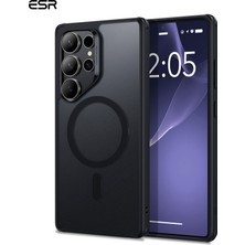 Esr Samsung S25 Ultra Halolock Magsafe Classic Hybrid Silikon Kılıf Buzlu Siyah